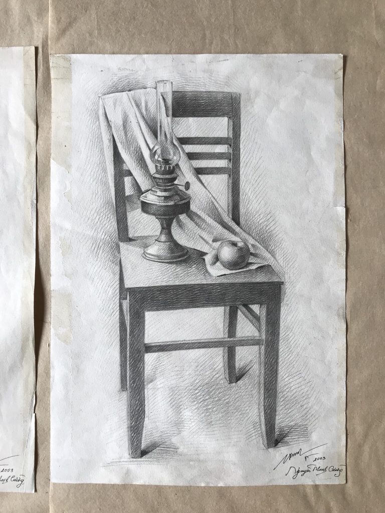 Hình họa tĩnh vật chì