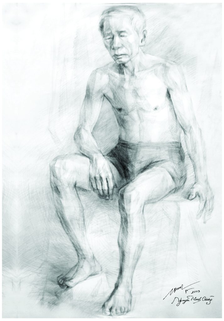 Hình họa vẽ người