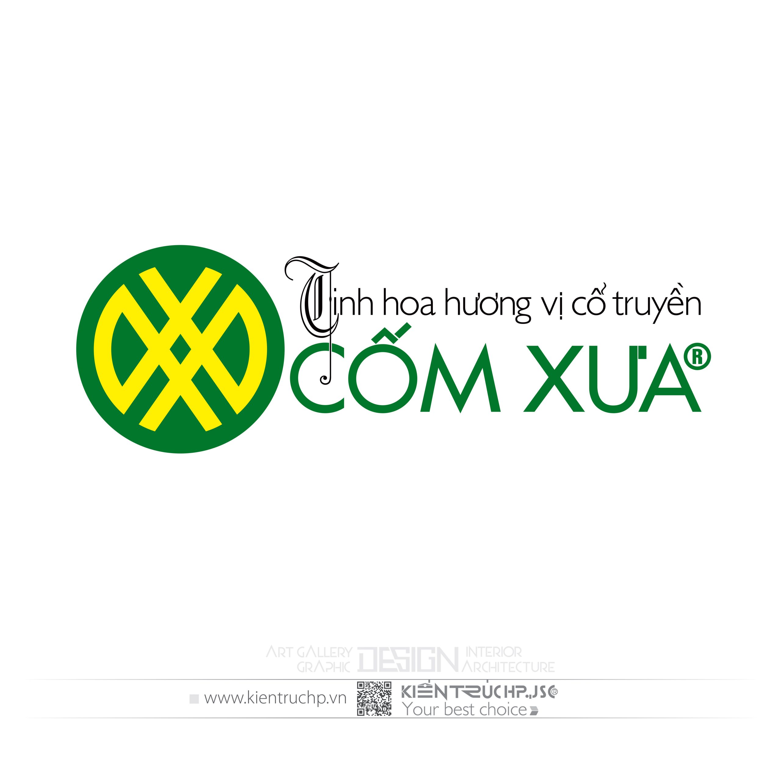 LOGO CỐM XƯA (CỐM LÀNG VÒNG HÀ NỘI)