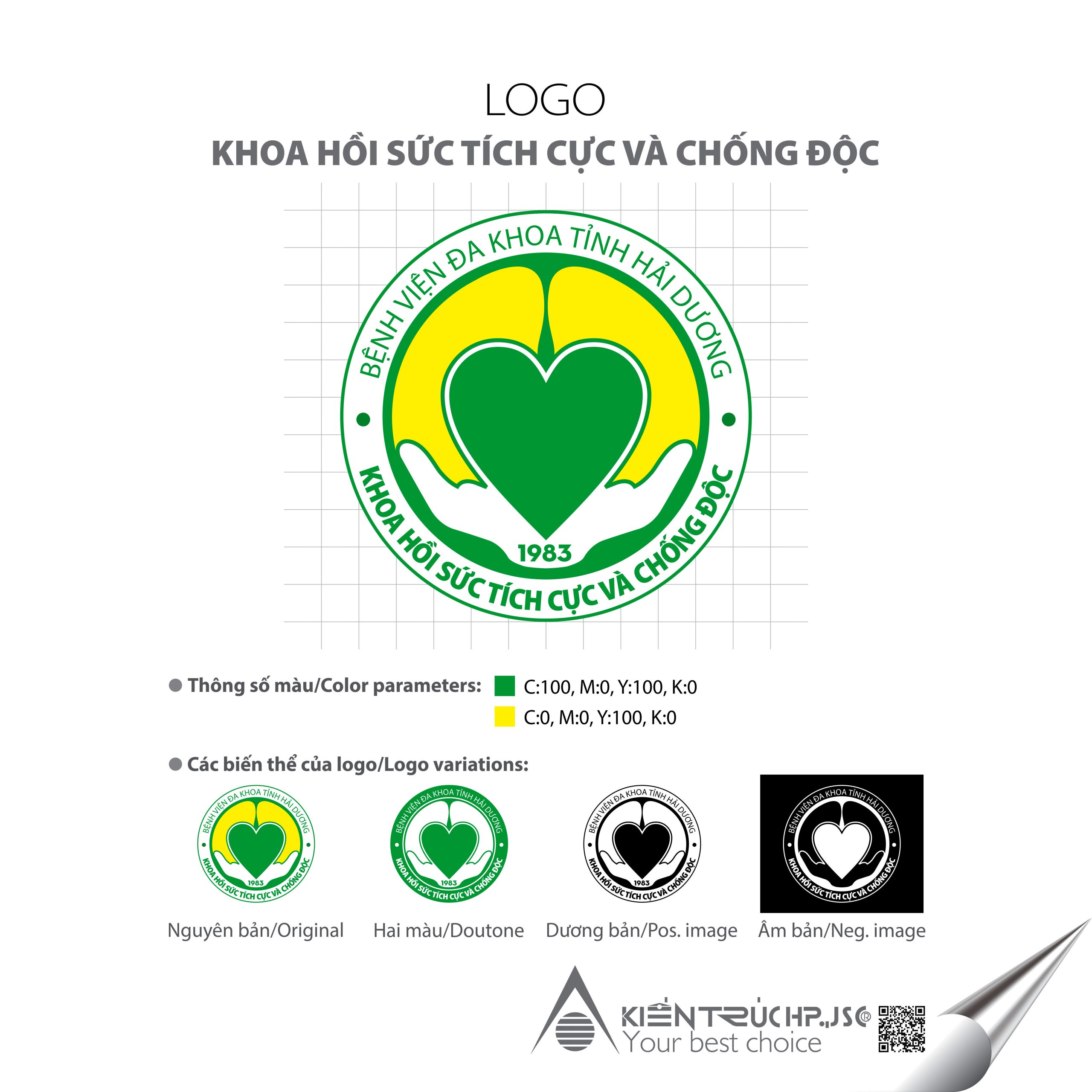 Logo khoa Hồi sức tích cực & Chống Độc (Logo đã thiết kế)