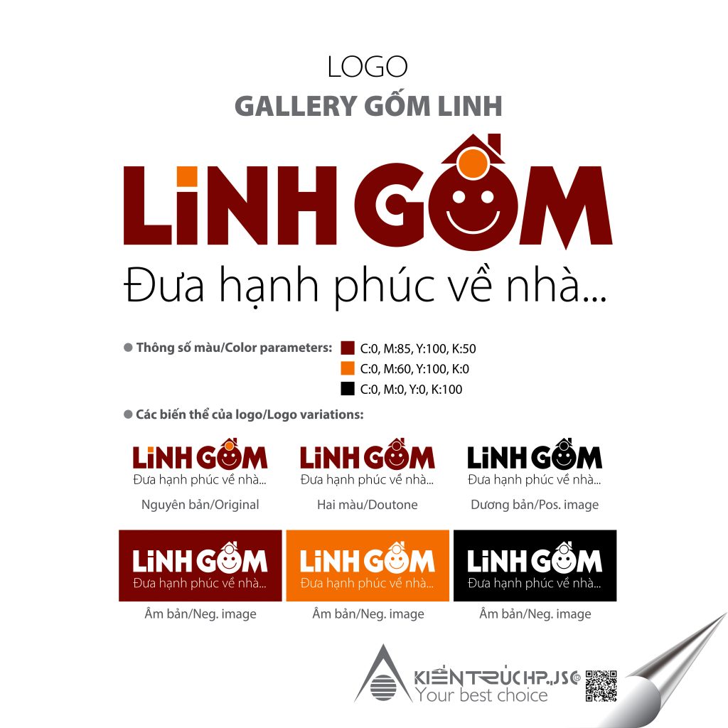 Logo Gallery Gốm Linh (Logo đã thiết kế)