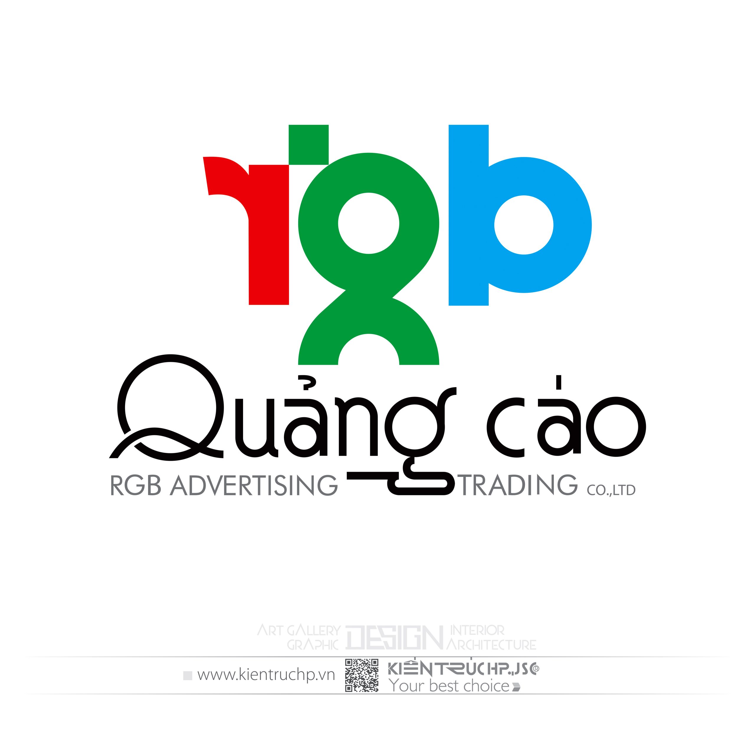 LOGO CTY TNHH TM QUẢNG CÁO RGB