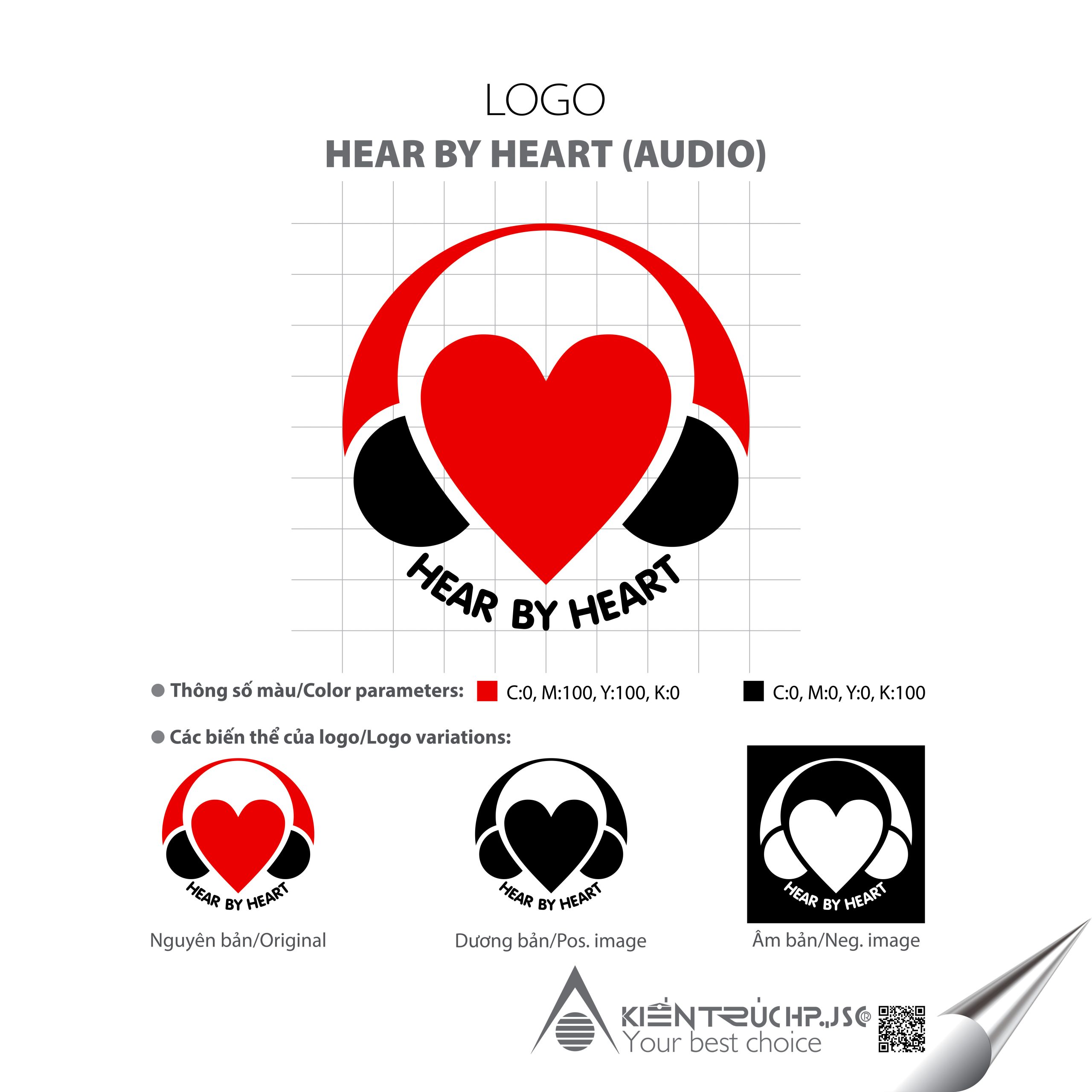 Thiết kế logo HEAR BY HEART