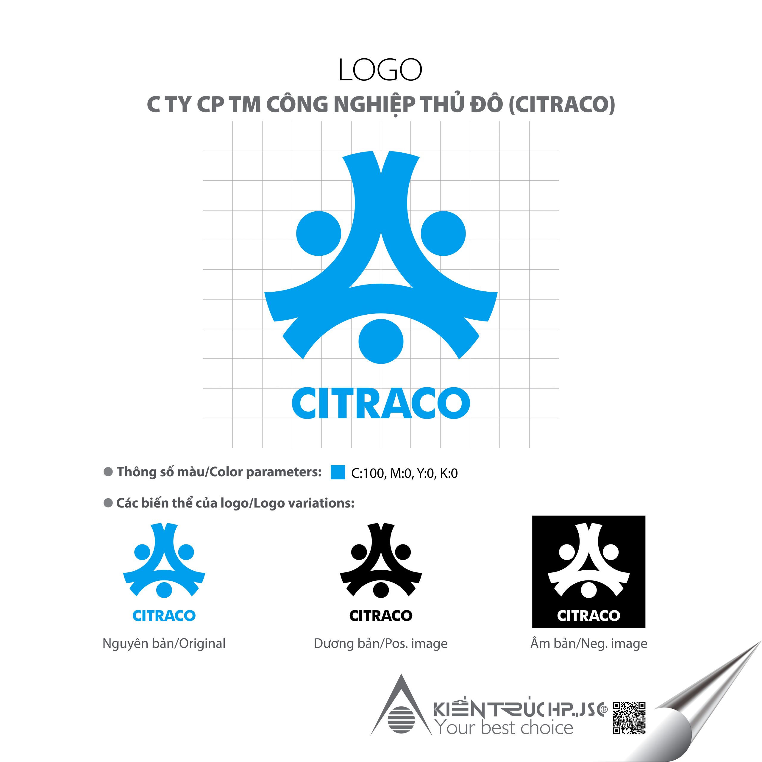 Logo Công ty CP TM Thủ đô (Logo đã thiết kế)