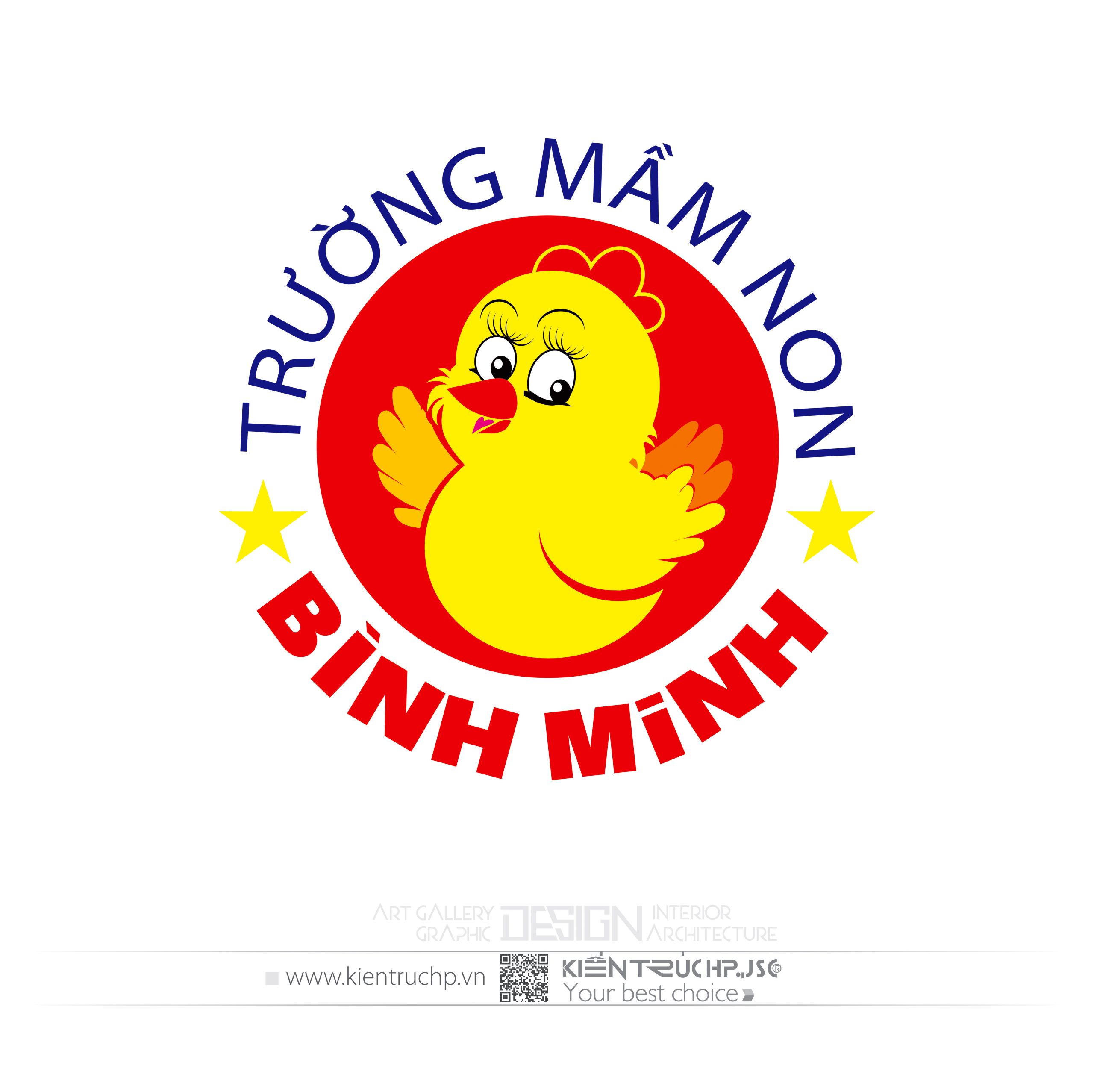 Logo Mầm non Bình Minh