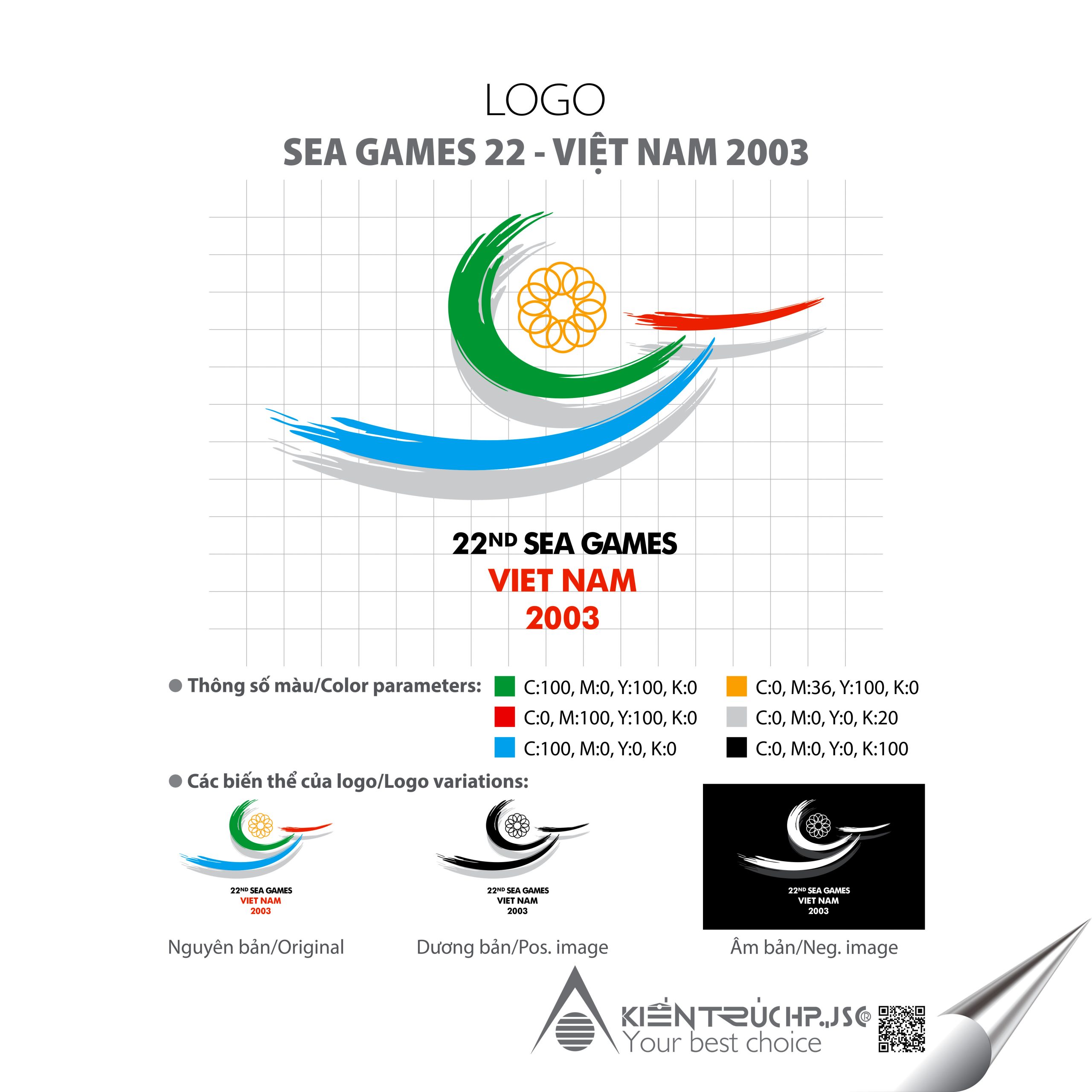 Logo Seagames 22 Việt Nam (Logo đã thiết kế)
