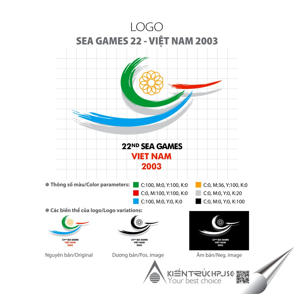 Logo SEA GAMES 22 - VIỆT NAM 2003