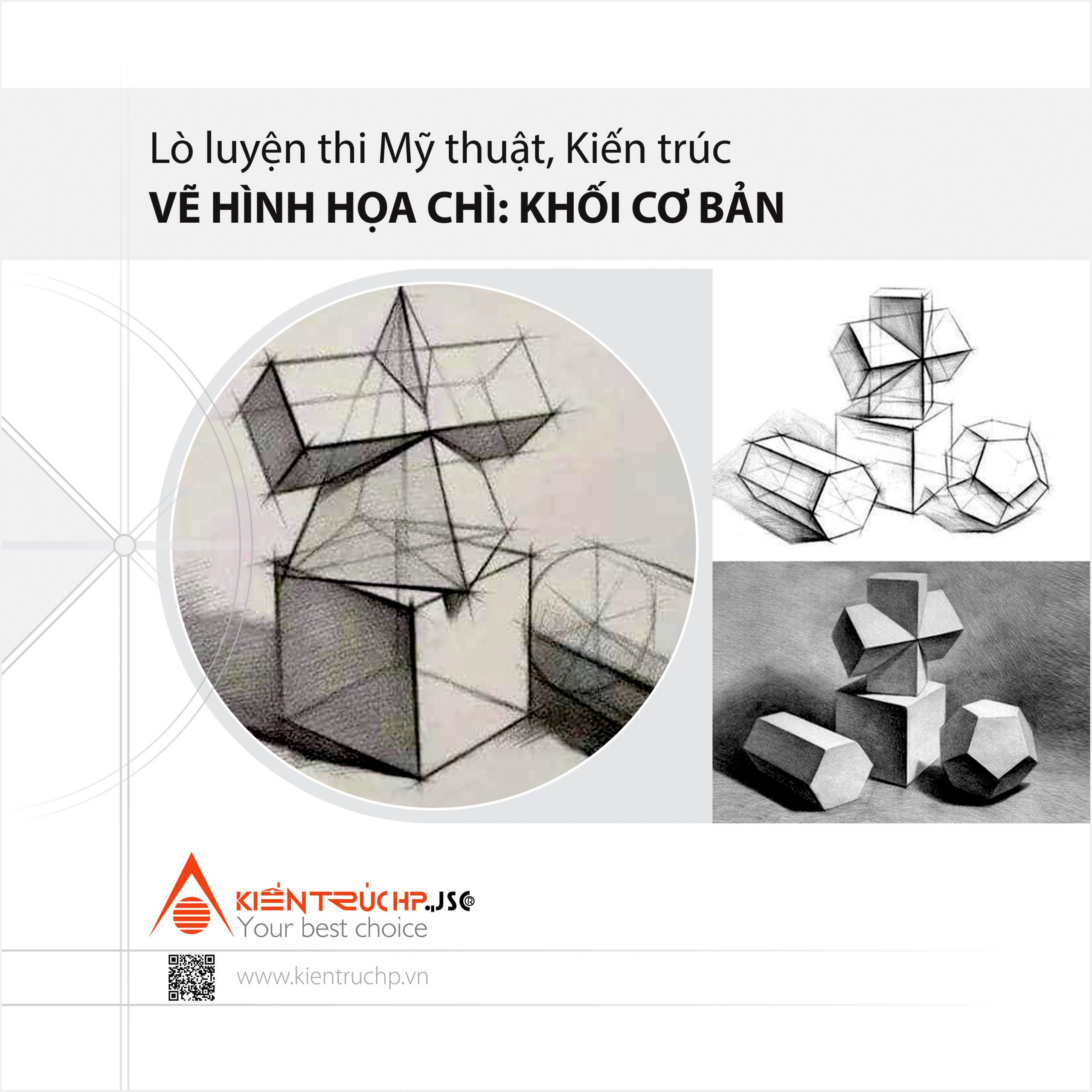 Vẽ hình khối cơ bản quan trọng như thế nào trong bộ môn vẽ hình họa chì?