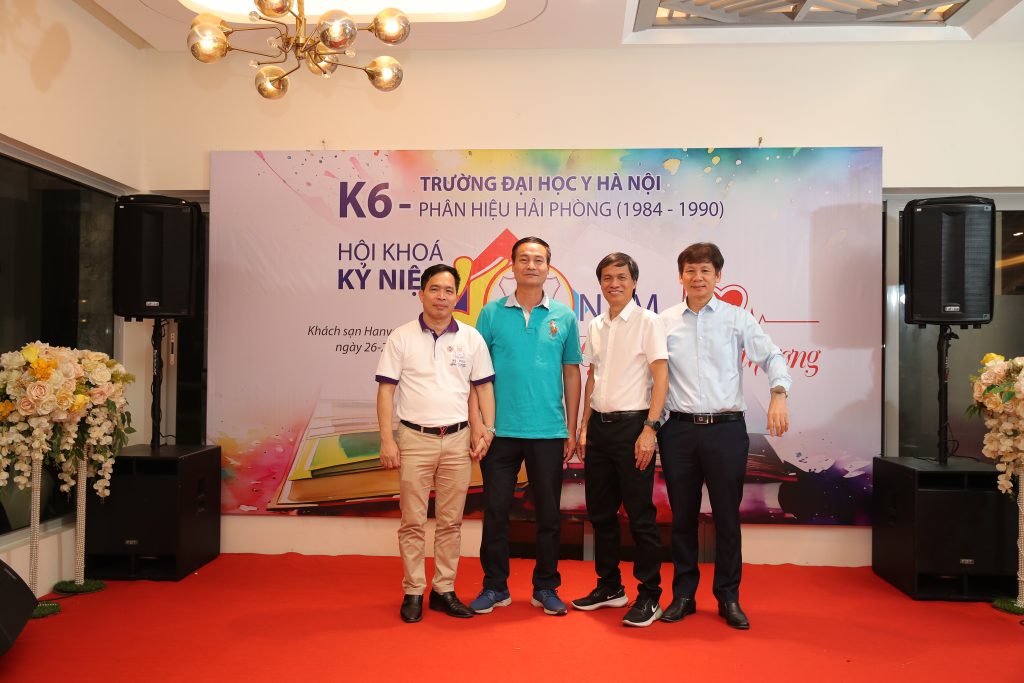 ''Hội khoá Kỷ niệm 40 Năm. K6- Phân hiệu Hải Phòng (1984 - 1990). Trường Đại Học Y Hà Nội''