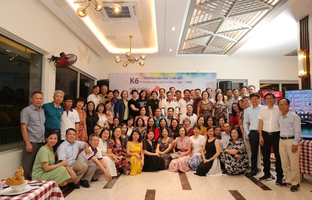 Hội khoá Kỷ niệm 40 Năm. K6- Phân hiệu Hải Phòng (1984 - 1990). Trường Đại Học Y Hà Nội