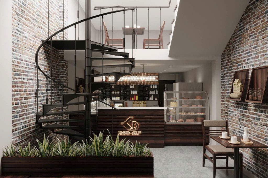 Phối cảnh 3D được thiết kế bởi CTY CP KIẾN TRÚC HP