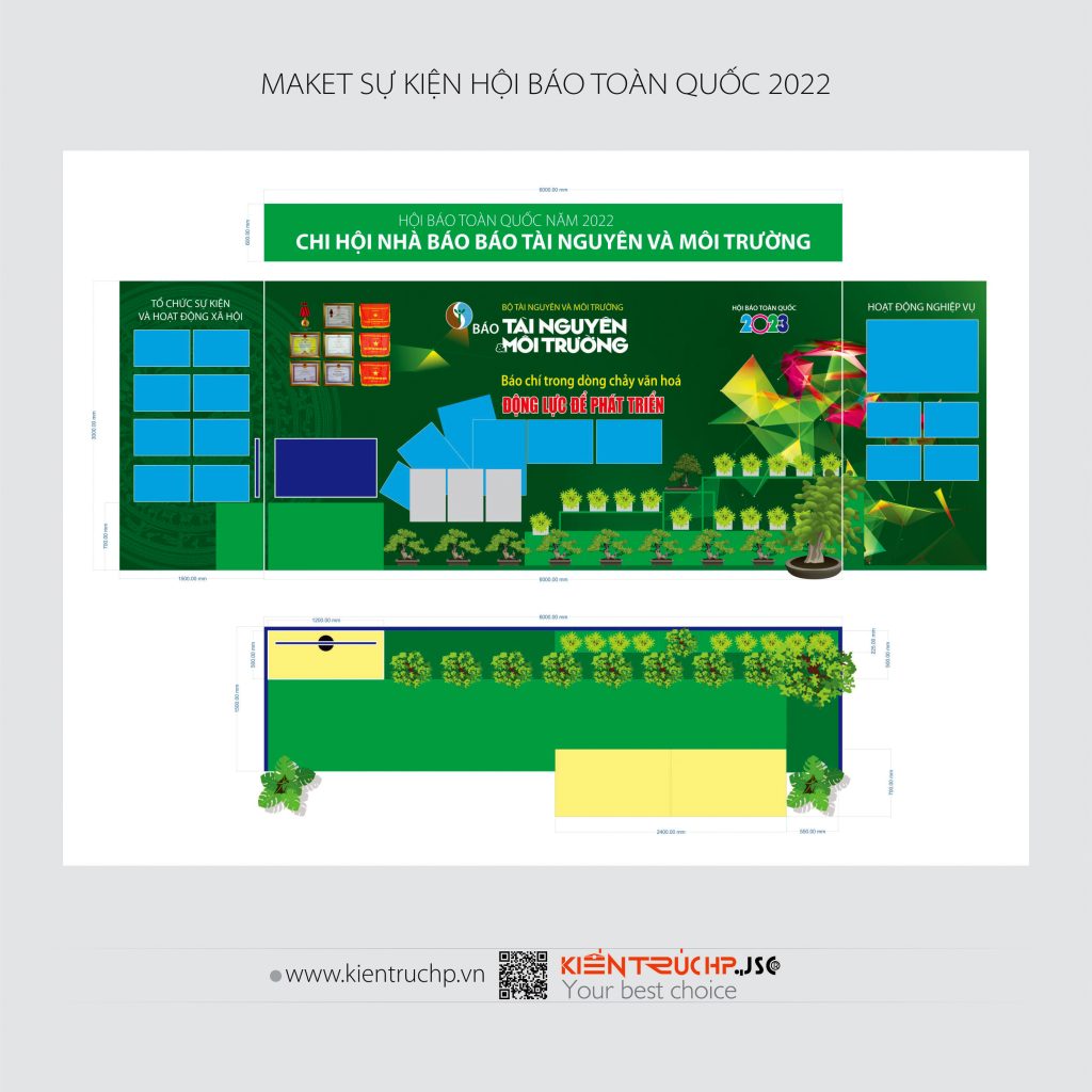 ”Maquettet hội báo toàn quốc 2022-2023” được thiết kế bởi CTY CP KIẾN TRÚC HP