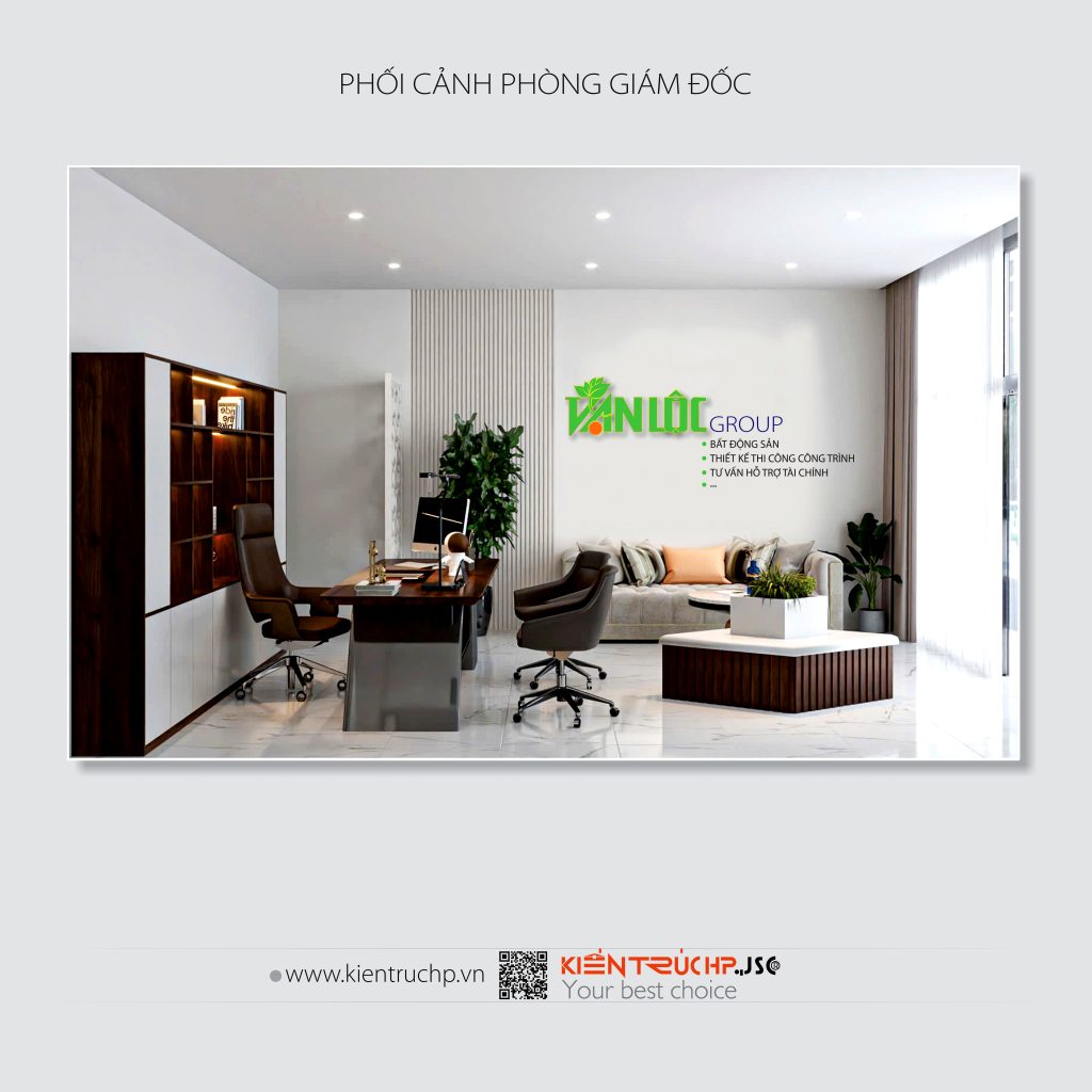 Phối cảnh phòng giám đốc