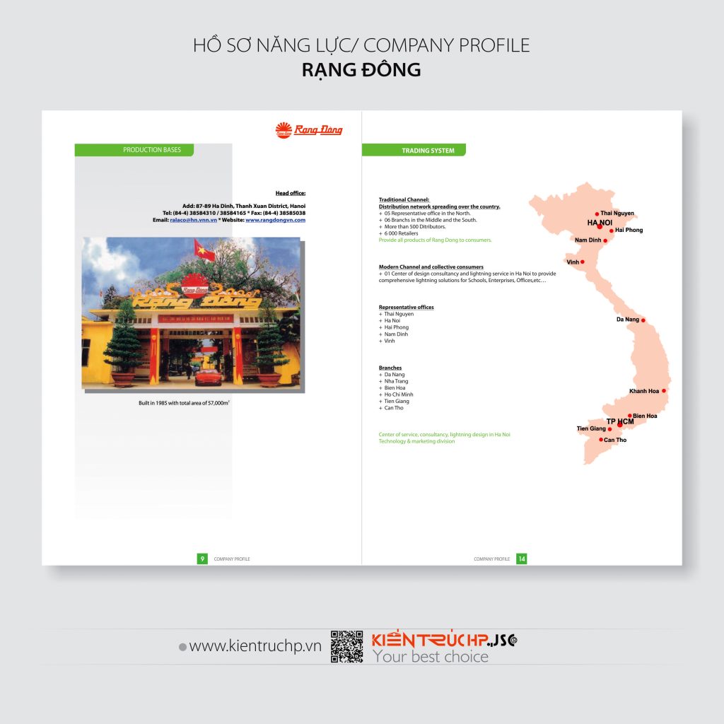 HSLN Rạng Đông được thiết kế bởi CT CP KIẾN TRÚC HP (hoàn thành 2009)