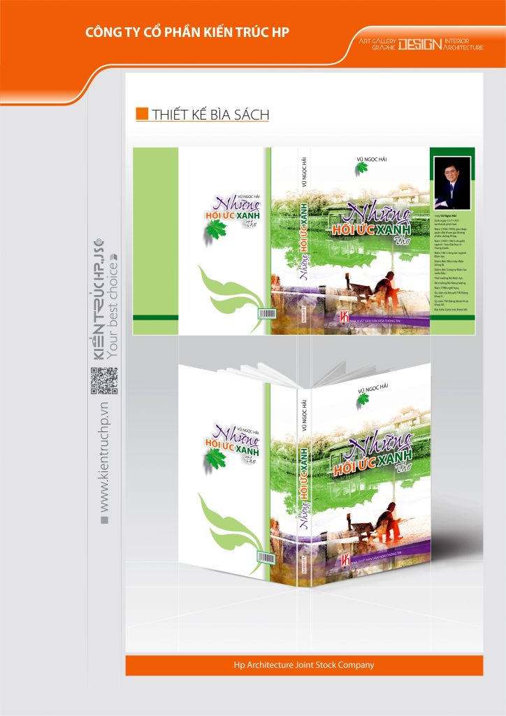 Thiết kế bìa sách/ Book cover design được thiết kế bởi CTY CP KIẾN TRÚC HP