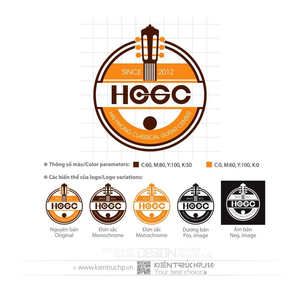 Logo Hai Phong Classical Guitar Center